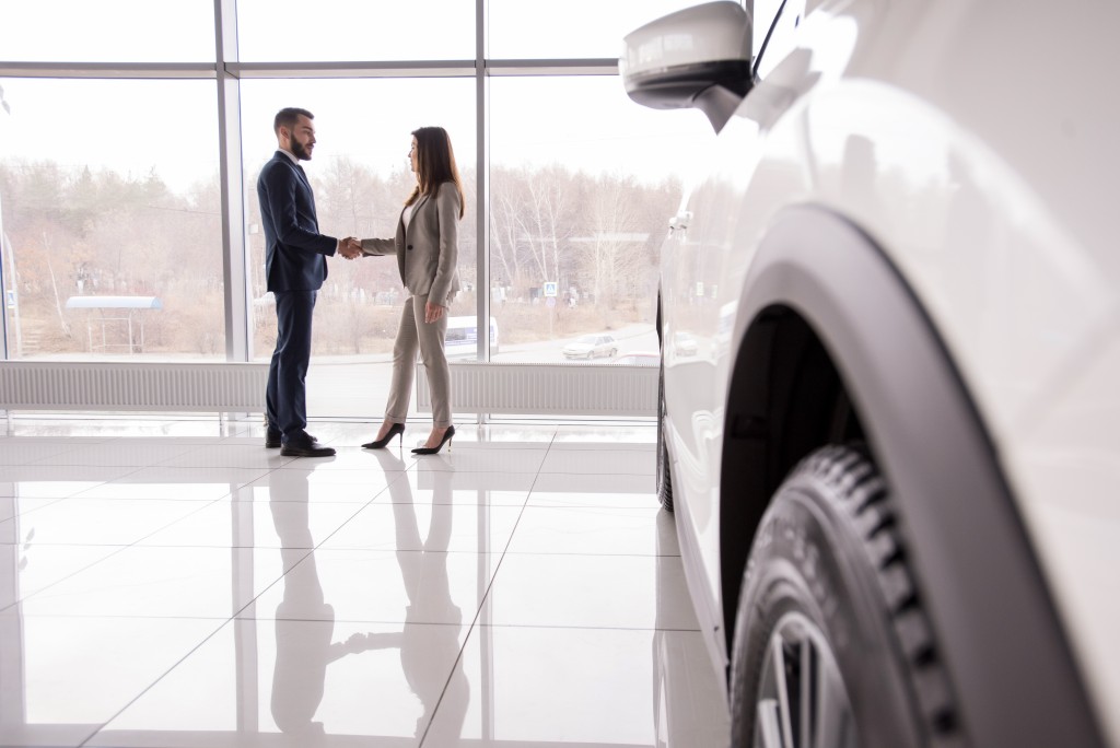 buying a car at a dealership