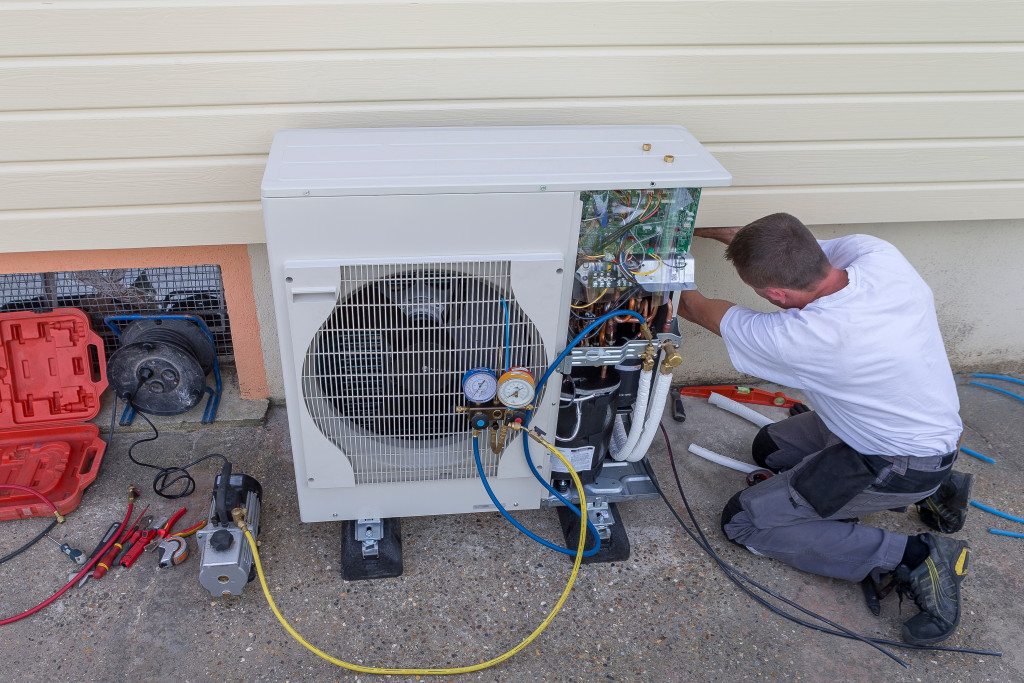 maintaining HVAC system