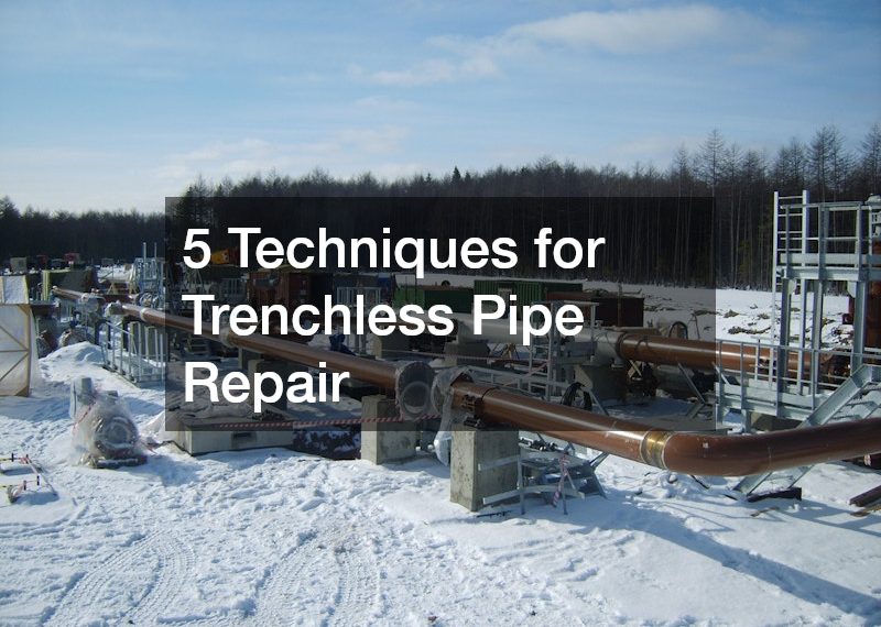 5 Techniques for Trenchless Pipe Repair