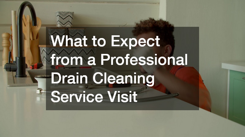 What to Expect from a Professional Drain Cleaning Service Visit